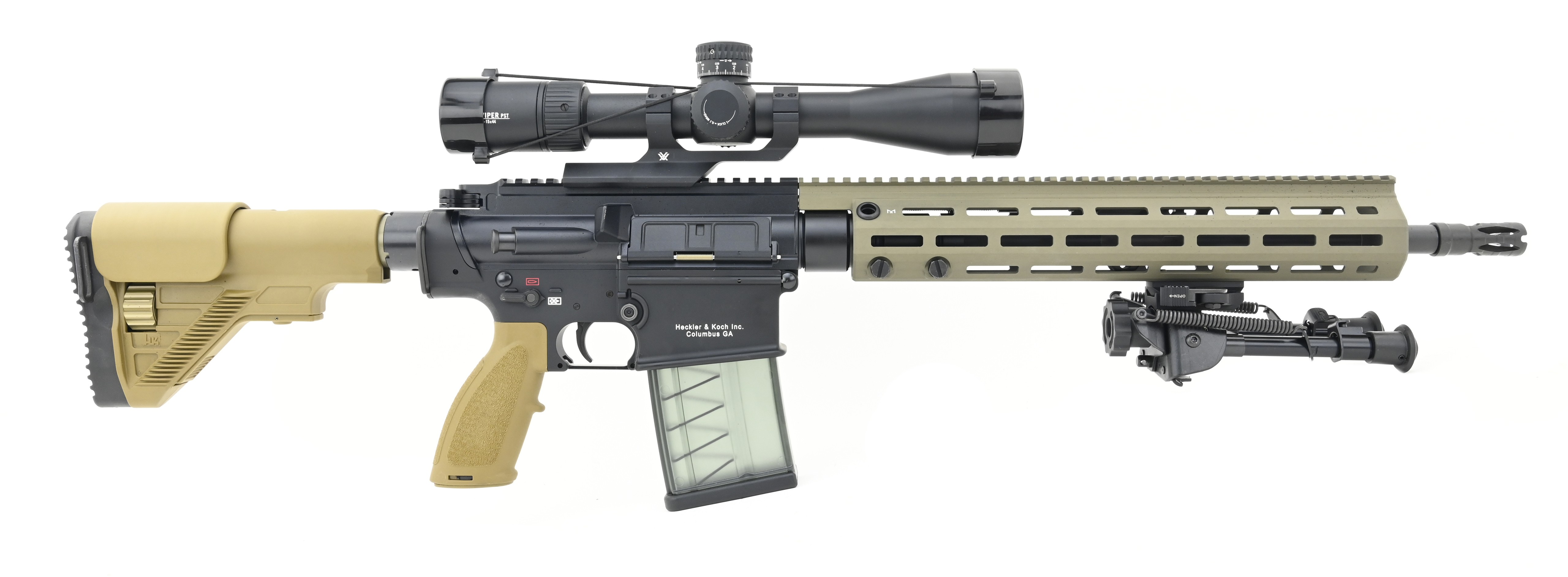 HK MR762A1 7.62x51mm caliber rifle for sale.