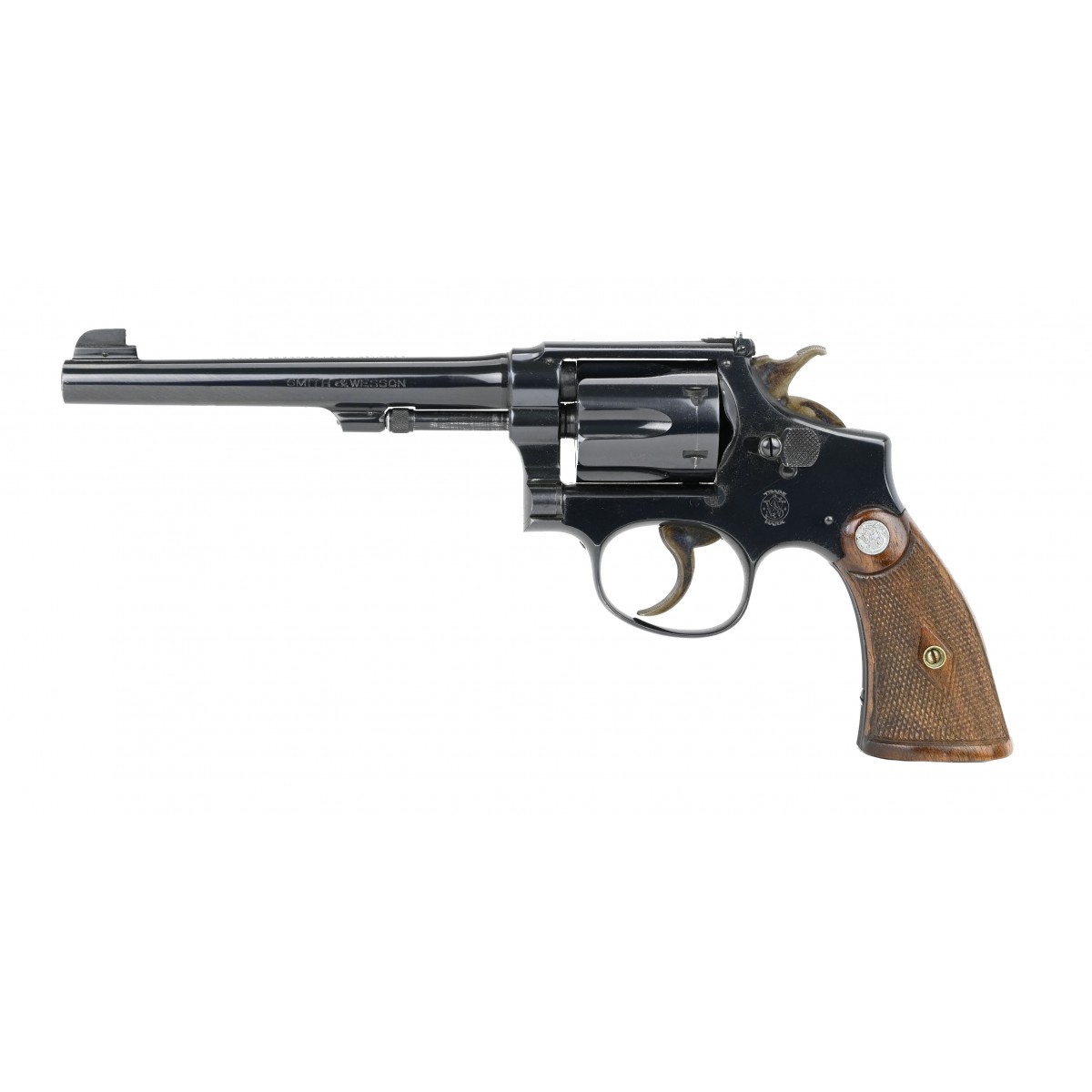 Smith & Wesson K22 Outdoorsman .22 LR caliber revolver for sale.