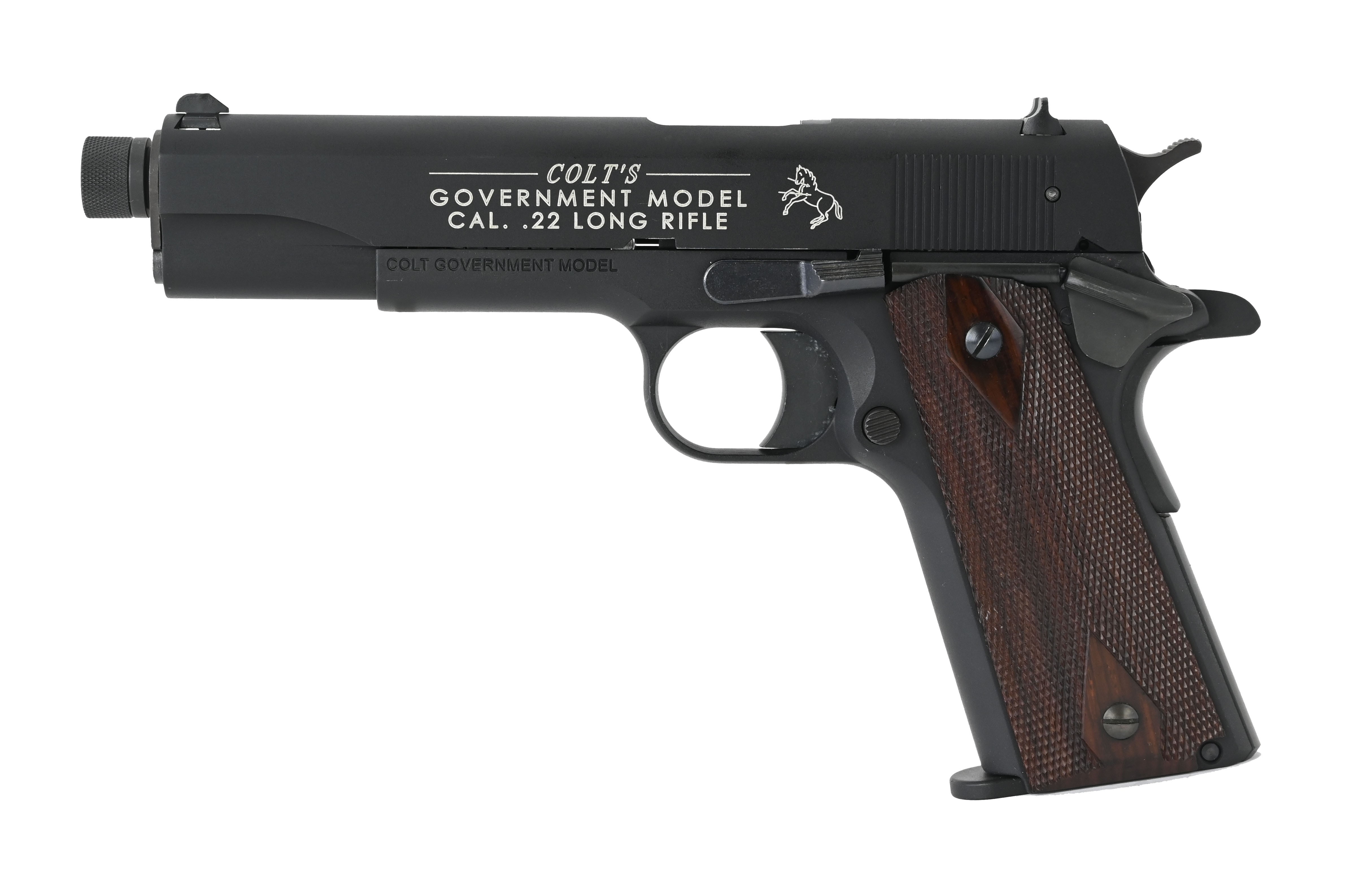Colt Walther Government Model .22 Lr Caliber Pistol For Sale.