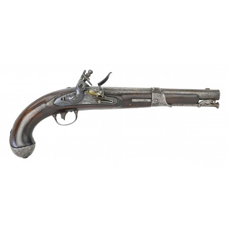 U.S. Model 1819 Flintlock Pistol by Simeon North (AH5758)