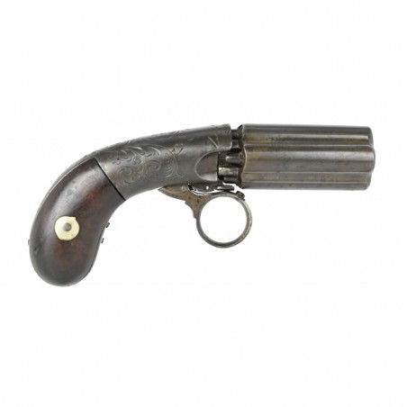 Blunt & Syms Small Frame Under Hammer Pepperbox Revolver (AH5777)