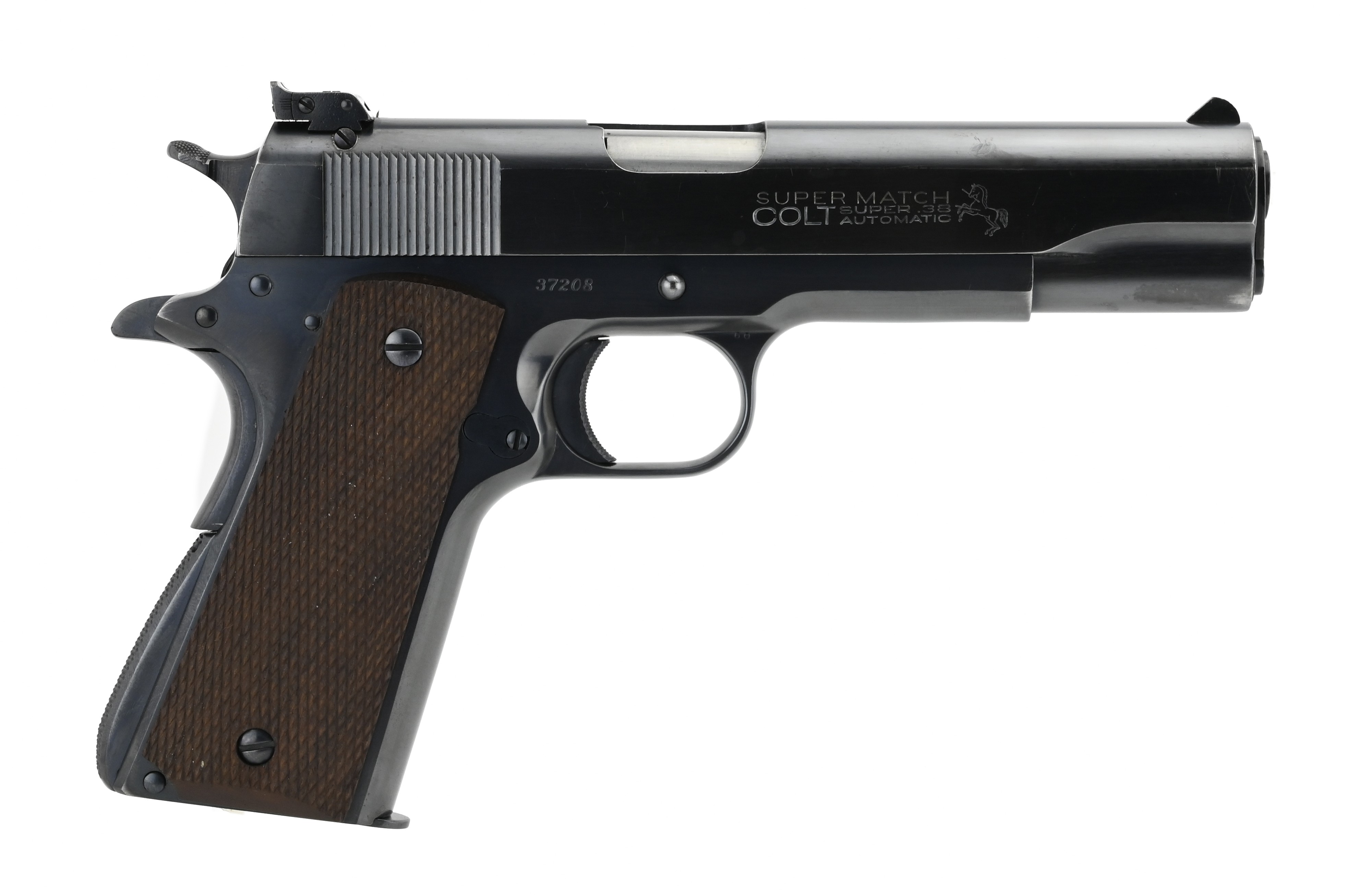 Colt “Super Match” .38 Super caliber pistol for sale.