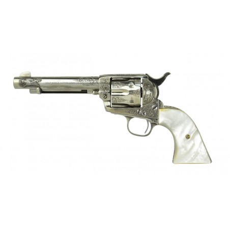 Colt Engraved Single Action .38 Special (C14585)
