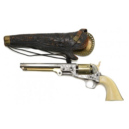Beautiful New York Engraved Colt 1851 Navy .36 Caliber Revolver (C13684)