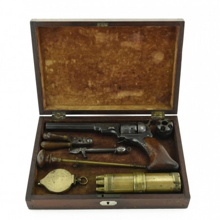 Beautiful Factory Engraved Cased Colt 3rd Model Paterson Revolver (C13568)