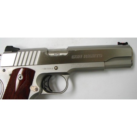 Para Ordnance 1911 Gun Rights .45 ACP caliber pistol. Full size stainless steel model in very good condition. (PR22773)