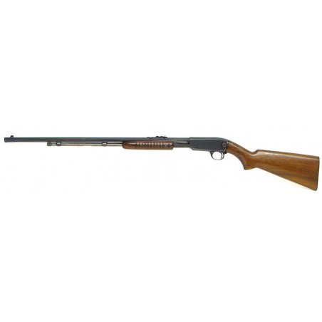 Winchester Model 61 .22 LR caliber rifle. Rare octagon barrel model 6 with  22 Long R barrel marking. 92-93% strong blue on ba (w2006)