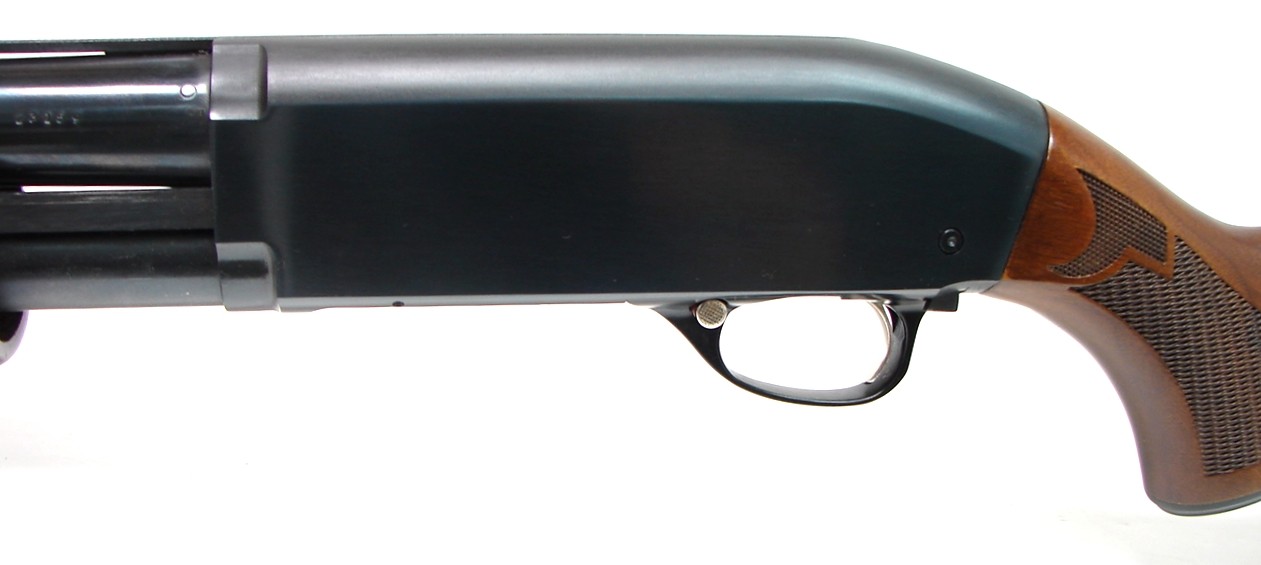 High Standard Flite King, 12 ga. slide action shotgun, 28” plain barrel