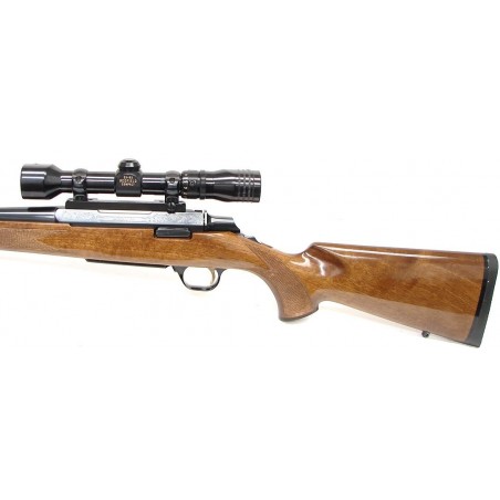 Browning Medallion .243 Win caliber deluxe bolt action rifle with engraved receiver and glossy stock. The stock has been shorten (r8137)