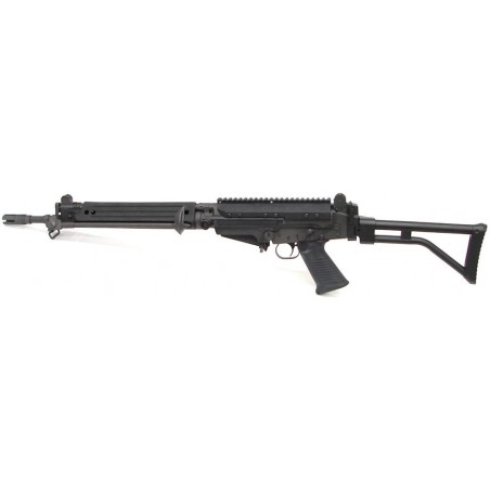 DSA Inc SA58 .308 Win caliber rifle with 16 barrel, STG-58 Austrian parts, American FAL parts, bipod, metal side folding stock, (r7066)