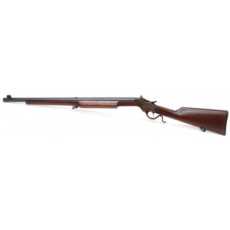 Stevens 414 .22 Short caliber rifle. Union Hill model. Has very good bore, 60% case colors, excellent blue and excellent wood  (r6520)