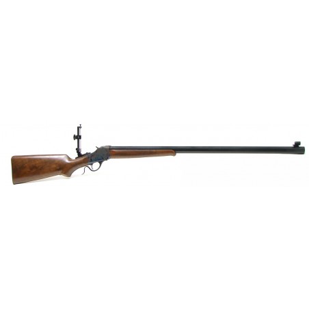 C. Sharps 1885 .45-70 Government caliber rifle. American made high wall single shot rifle with 30" heavy barrel and long range s (R12102)