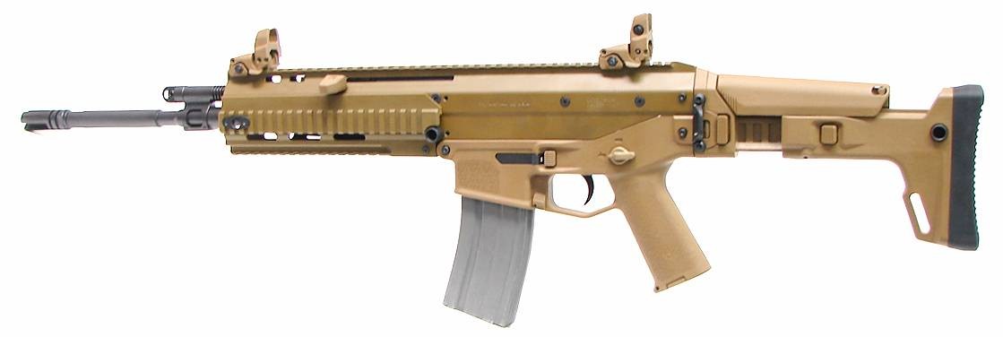 Bushmaster BACR 5.56 Nato caliber rifle. The enhanced BACR model in FDF ...