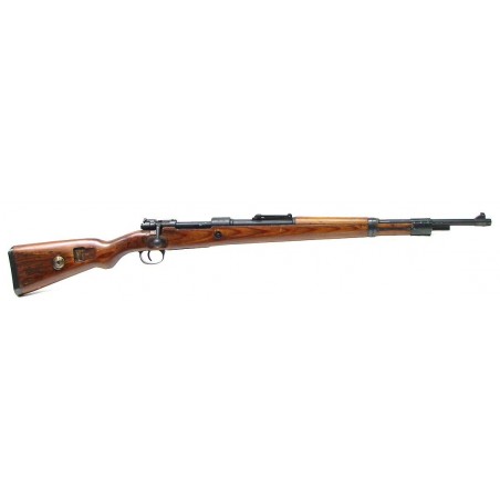 Mauser 98 8x57 Mauser caliber rifle. 1939 production standard W.W.II German issue military rifle. Captured during W.W.II by the  (R11707)