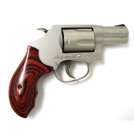 Smith & Wesson 60-14 .357 Magnum caliber revolver. Lady Smith model with fixed sights, box and wood grips. New. (PR22162)