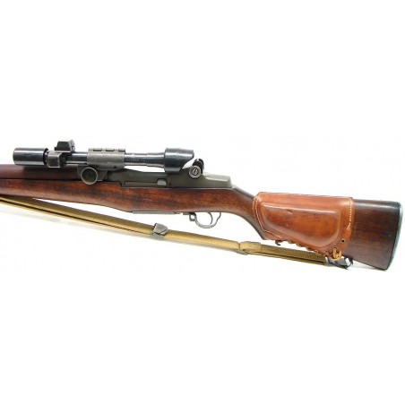 Springfield Armory Arsenal M1 Garand .30-06 caliber rifle. Danish M1 D Sniper rifle. Has Danish markings on receiver, bolt, and  (R10940)