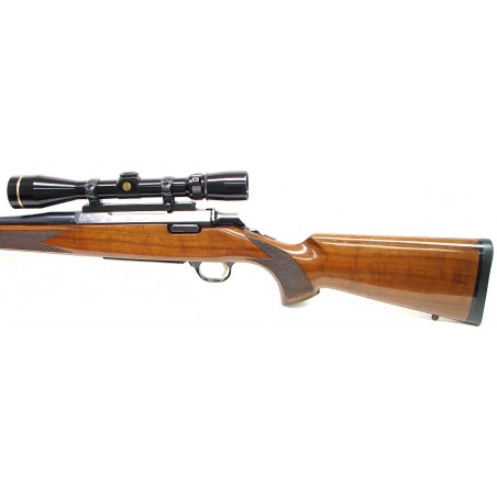 Browning Medallion 30-06 caliber rifle. Deluxe model bolt action rifle with Leupold 3.5X10 scope. Shows some hunting use, overal (R10823)