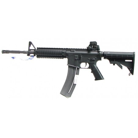 Walther Colt M4 Carbine .22LR caliber rifle. M4 type carbine in .22 LR with quad rail, 16" barrel and collapsible stock. New (R10750)