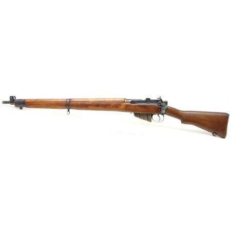 Long Branch No 4 MK I .303 British caliber rifle. 1943 production. Flip type rear sight. Non matching bolt. Very good wood. The  (r10506)