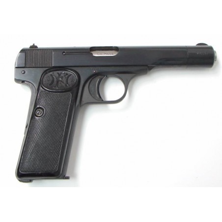 FN 1922 .32 ACP caliber pistol. Probably late 1920s production. Excellent bore. Expert refinish. Nice looking pistol. Excellent  (PR15923)