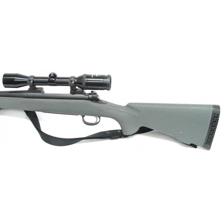 Remington 700 BDL .338 Win Mag caliber rifle. Customized by KDF with synthetic stock, Teflon finish over stainless steel, Winche (r4548)