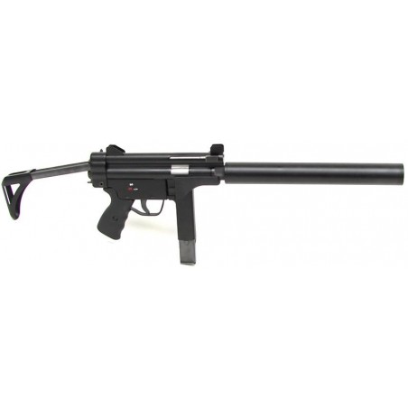 LUSA A2 9mm Para caliber rifle with 16 barrel, collapsible stock, 30 round magazine, H&K style trigger group, tactical soft cas (r3863)