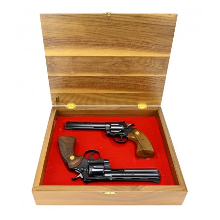 Beautiful Pair of Cased Colt Snake Guns (C16586)
