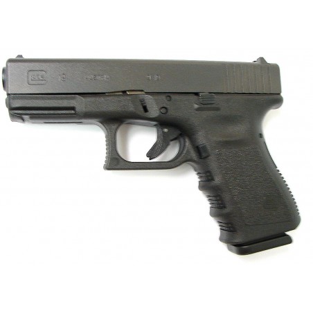 Glock 19 9mm Para caliber pistol with fixed sights, rail and 2 mags. New. (pr21956)