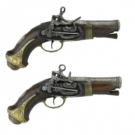 Pair of Spanish Miguelet Pistols (AH5817)