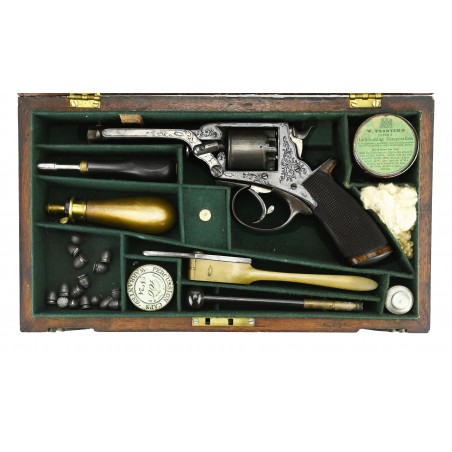 Beautiful Cased Engraved Tranter 4th Model revolver (AH5680)