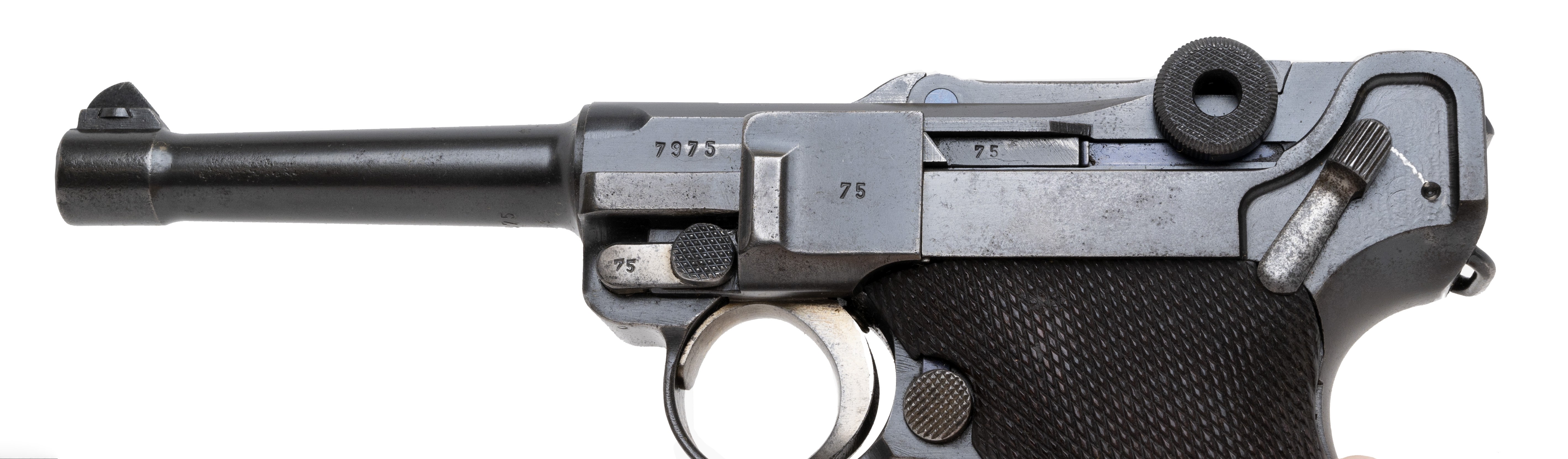 German Luger S/42 Code Mauser 9mm caliber pistol, 1936 Dated. 