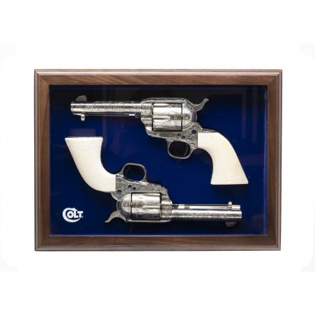 Colt Single Action Consecutive Engraved Pair .45LC (C16712)