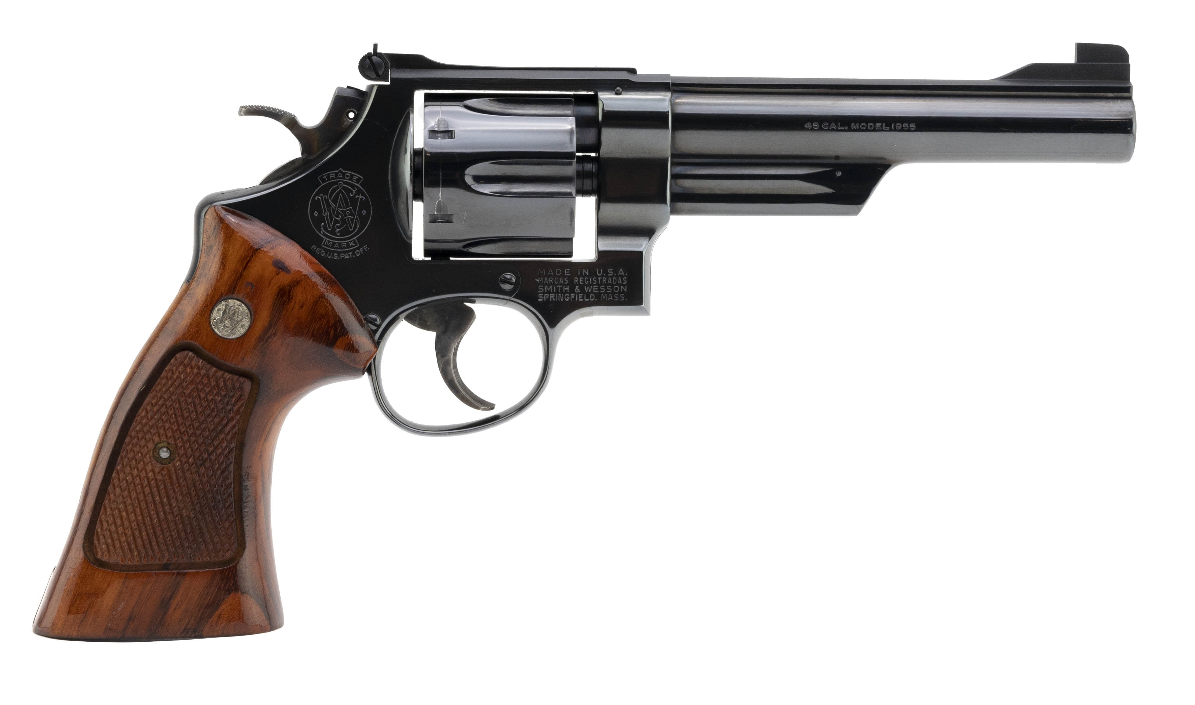 Smith & Wesson 25-2 .45 ACP caliber revolver for sale.