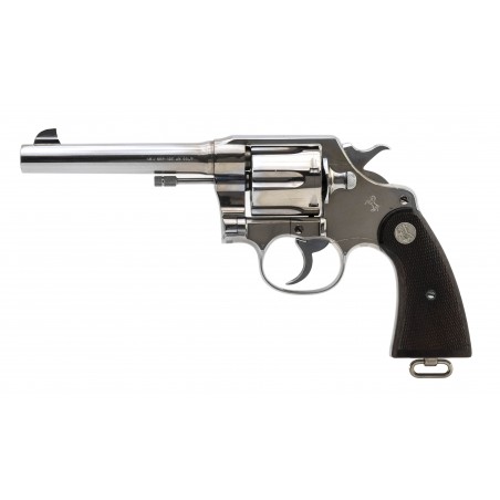 Colt New Service Nickel Plated .45LC (C16774)