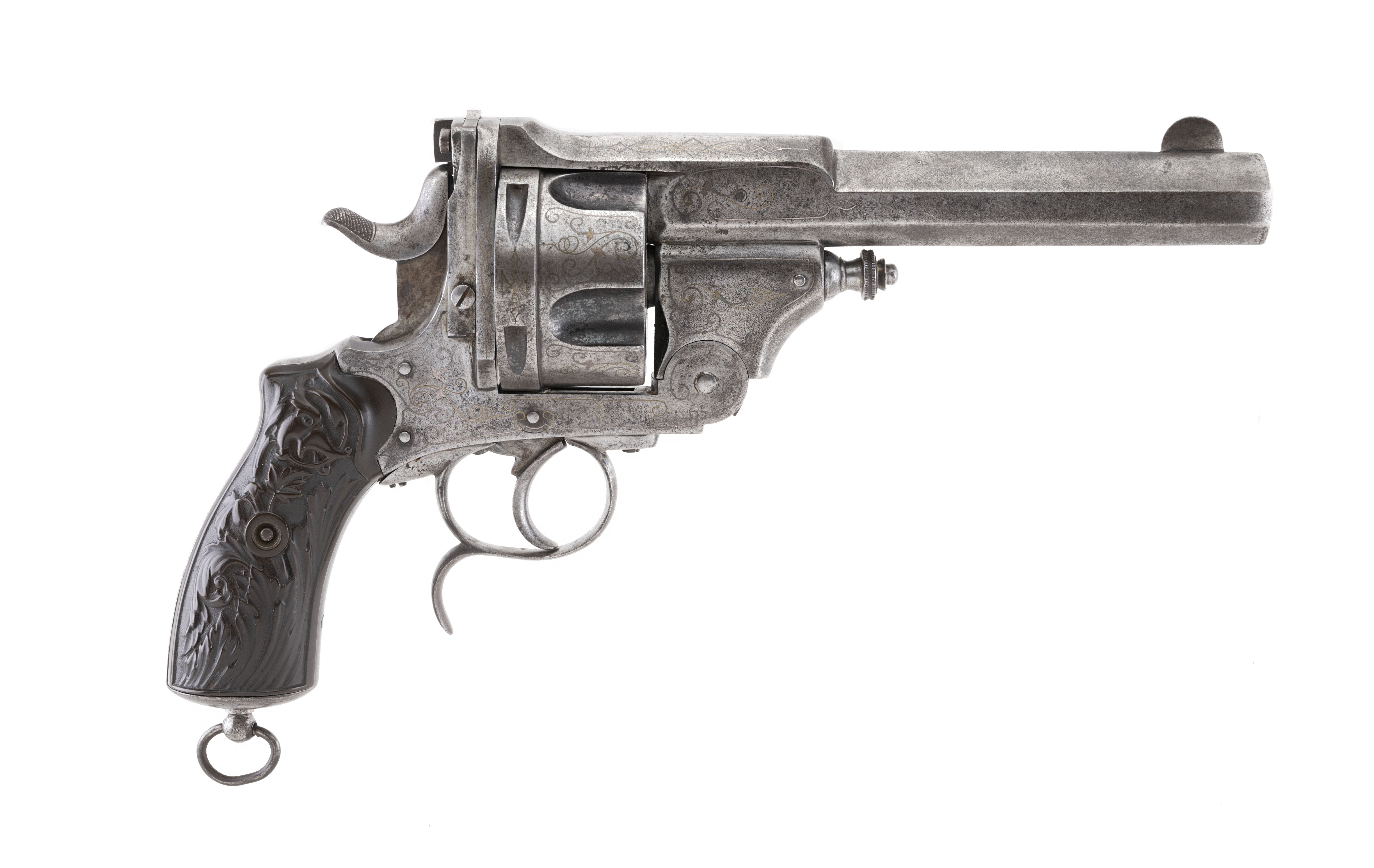 massive-577-caliber-belgian-revolver-for-sale
