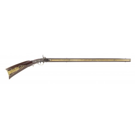 Pennsylvania-Kentucky Swivel Breech Percussion Double Rifle (AL5741)