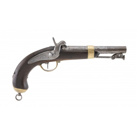French Naval and Marine Model 1837 Percussion Pistol (AH6403)