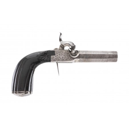 Belgian Folding Trigger Percussion Muff Pistol (AH5935)