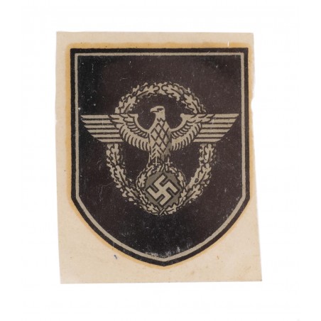 German WWII Police Decal Unissued (MM1395)