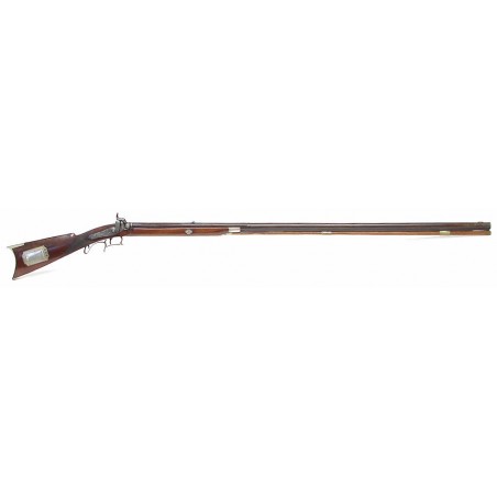 Philadelphia Half Stock silver mounted percussion rifle  (AL2471)