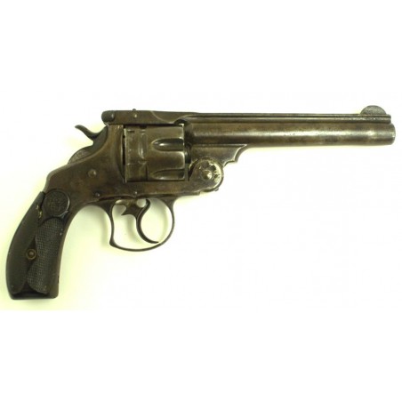 Smith & Wesson D.A. Frontier .44-40 caliber revolver. Bore is OK except for bulge at muzzle. (ah1388)