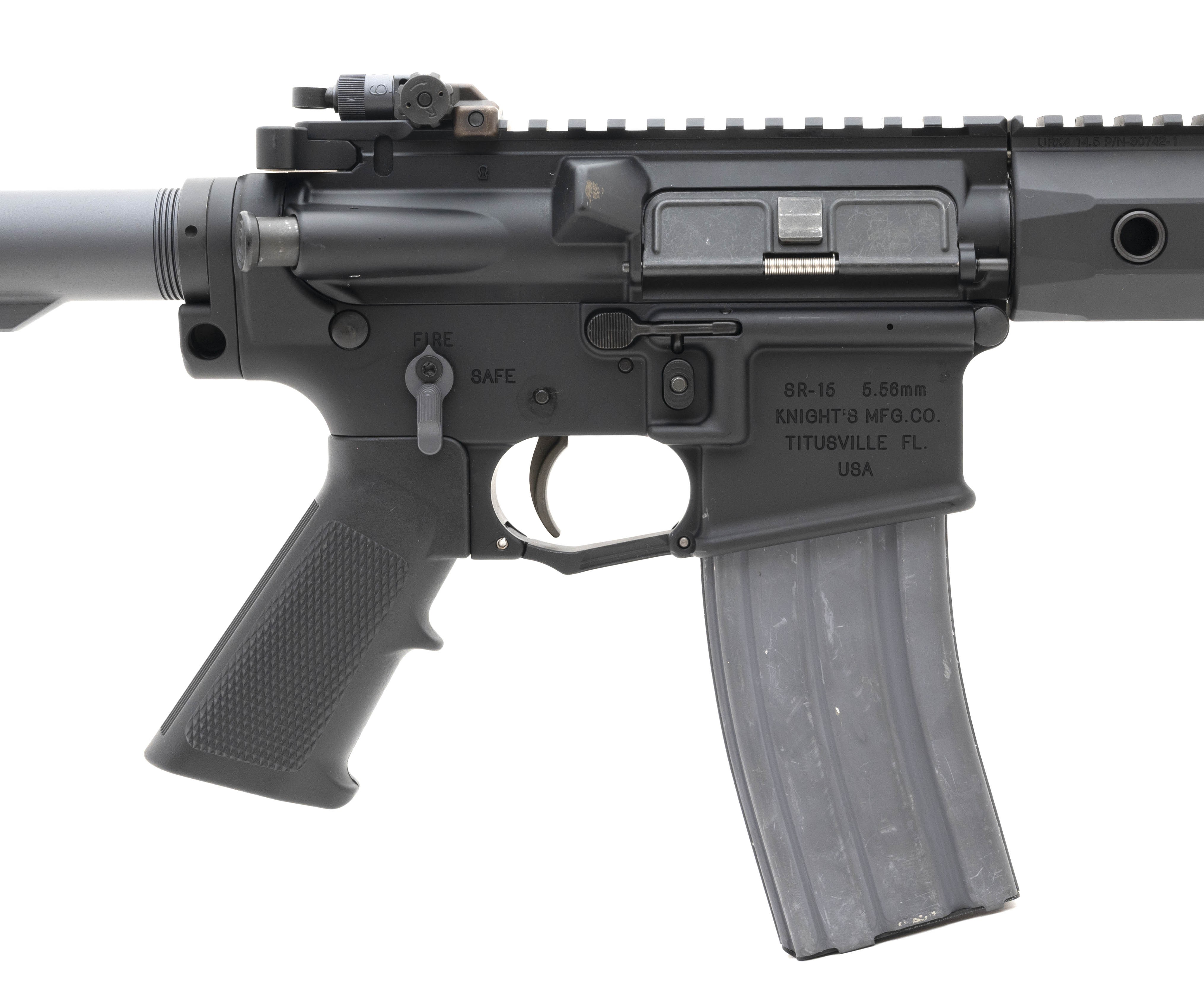 KAC Knights SR-15 Mod 2 5.56 NATO caliber rifle for sale.