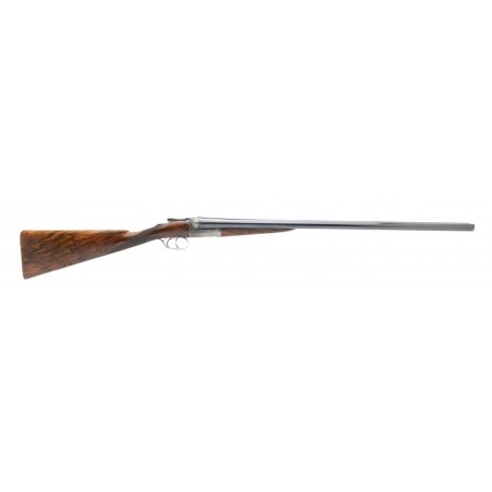 Very Fine David McKay Brown Round Action Side By Side 12 Gauge (S13303)