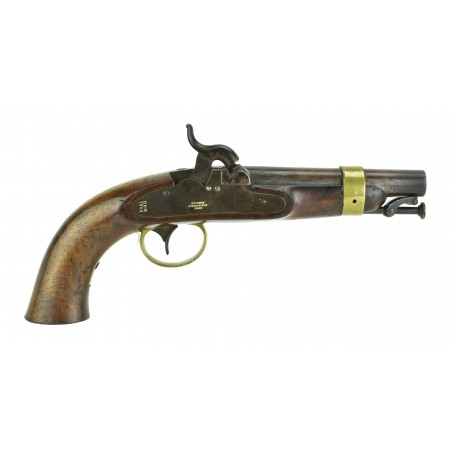 U.S. Model 1842 Navy Boxlock Percussion Pistol (AH5546)
