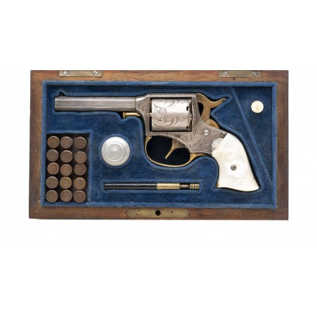 Factory Engraved and Cased Remington Rider Pocket Revolver (AH6489)