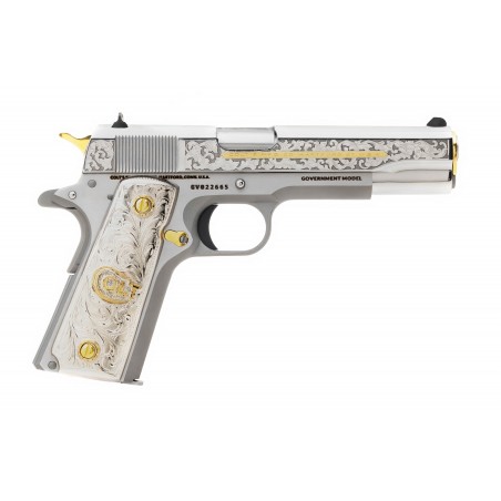 Colt Silver & Gold Special Edition .38 SUPER (C17049) NEW