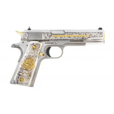 Colt Silver & Gold Special Edition .38 SUPER (C17050) NEW
