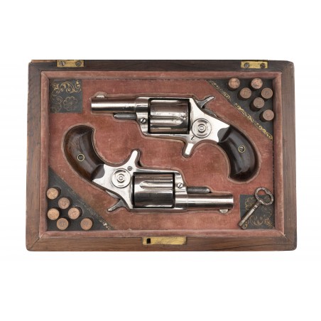 Excellent Cased Pair of Colt New Line .38 Revolvers (C13231)
