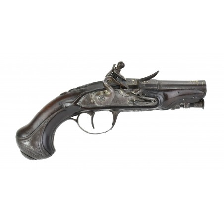 French Flintlock Pocket Pistol (AH5568)