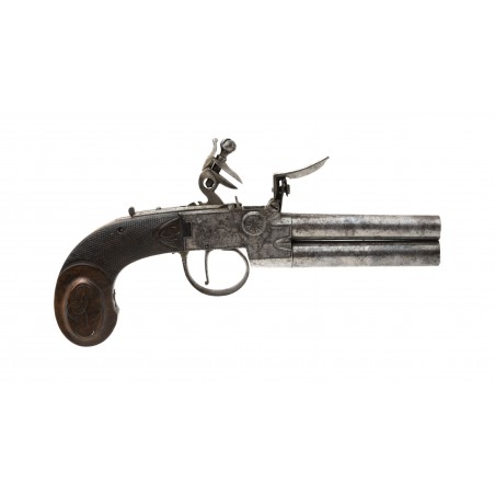 French Tap Action Flintlock Pocket Pistol (AH4241)
